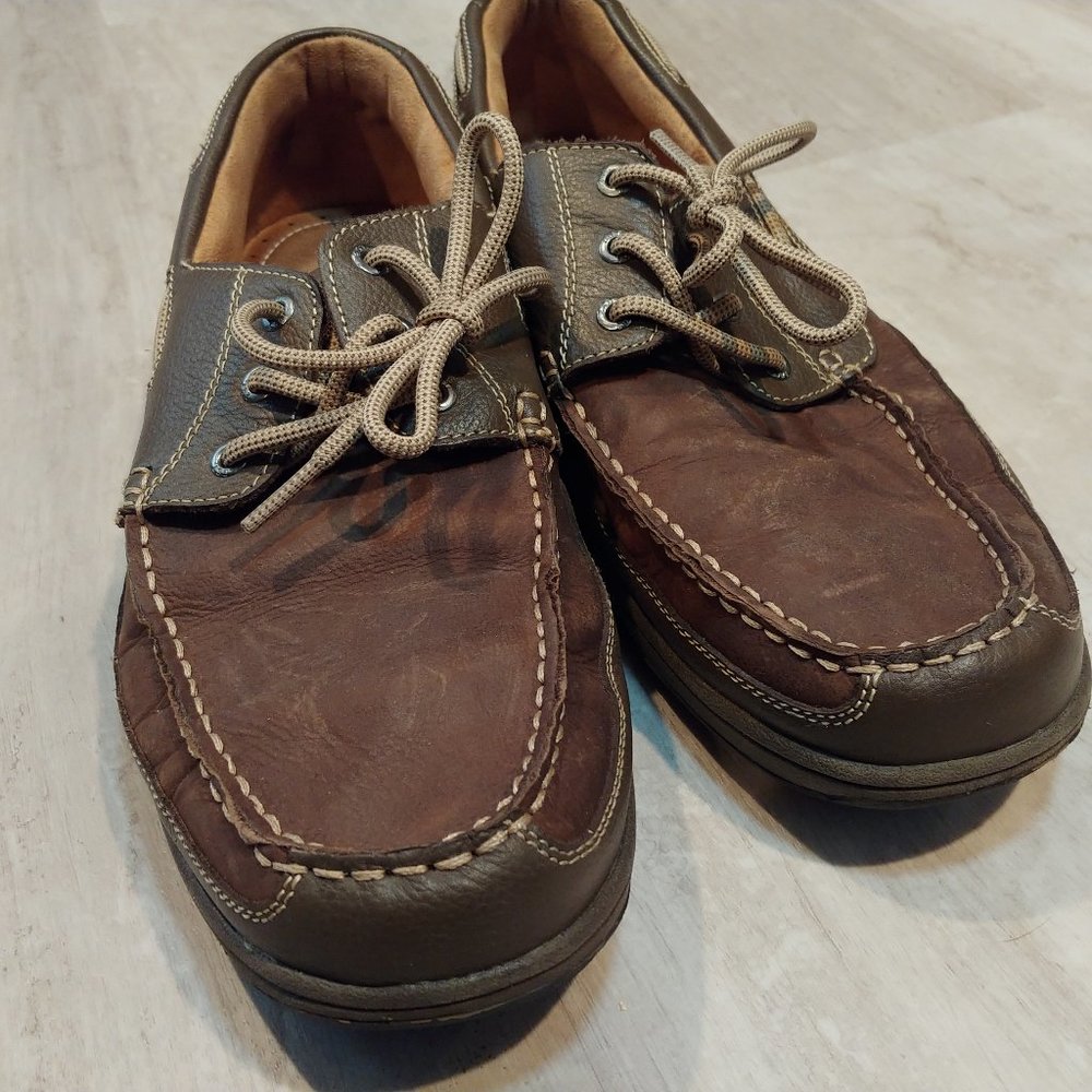 Florsheim Men's Lakeside Oxford Boat Shoe Stone